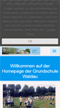 Mobile Screenshot of grundschulewaldau.de